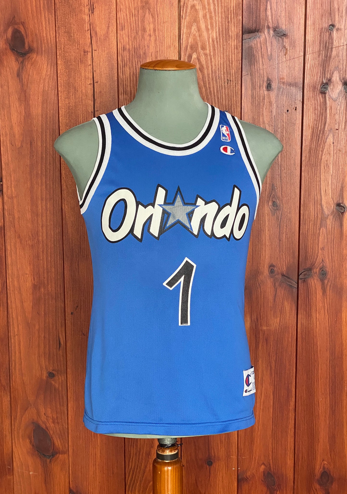Authentic 90s Champion NBA Jersey - #1 Hardaway Orlando - Size 40