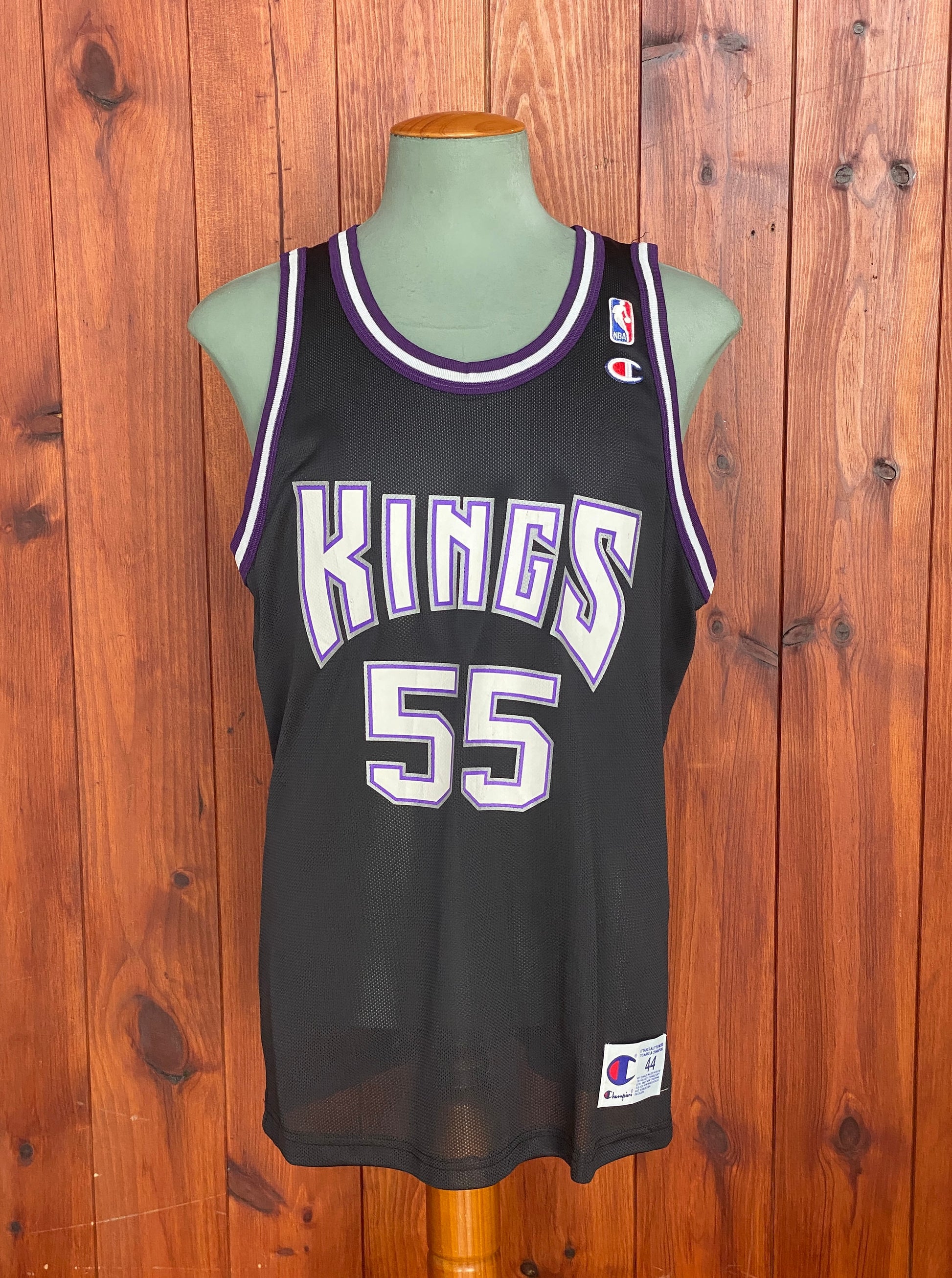 Authentic Size 44 Jason Williams #55 90s Champion NBA Kings Jersey | Vintage Collectible