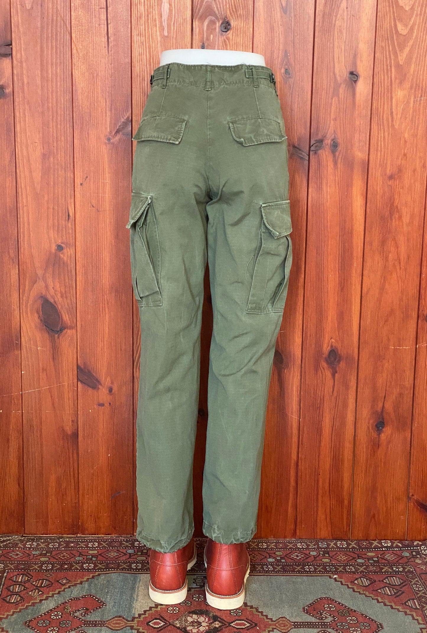 XS Reg. 1967 Authentic US Army Vietnam war era OG-107 jungle pants