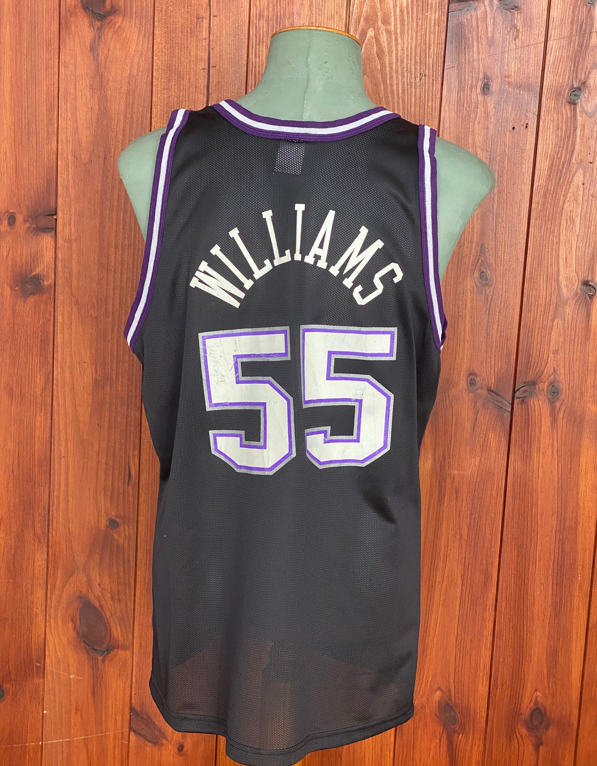 Authentic Size 44 Jason Williams #55 90s Champion NBA Kings Jersey | Vintage Collectible