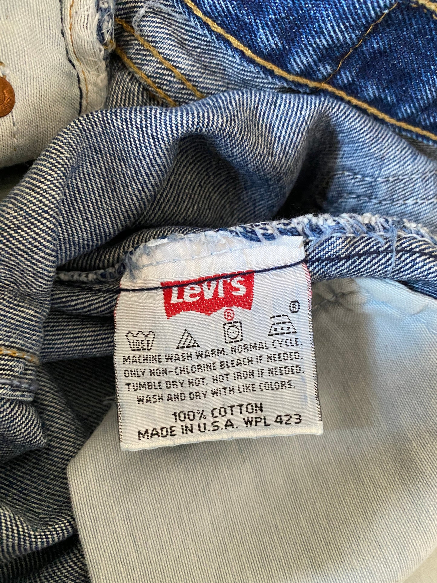 29X36 Levis 501 vintage NOS Made in USA