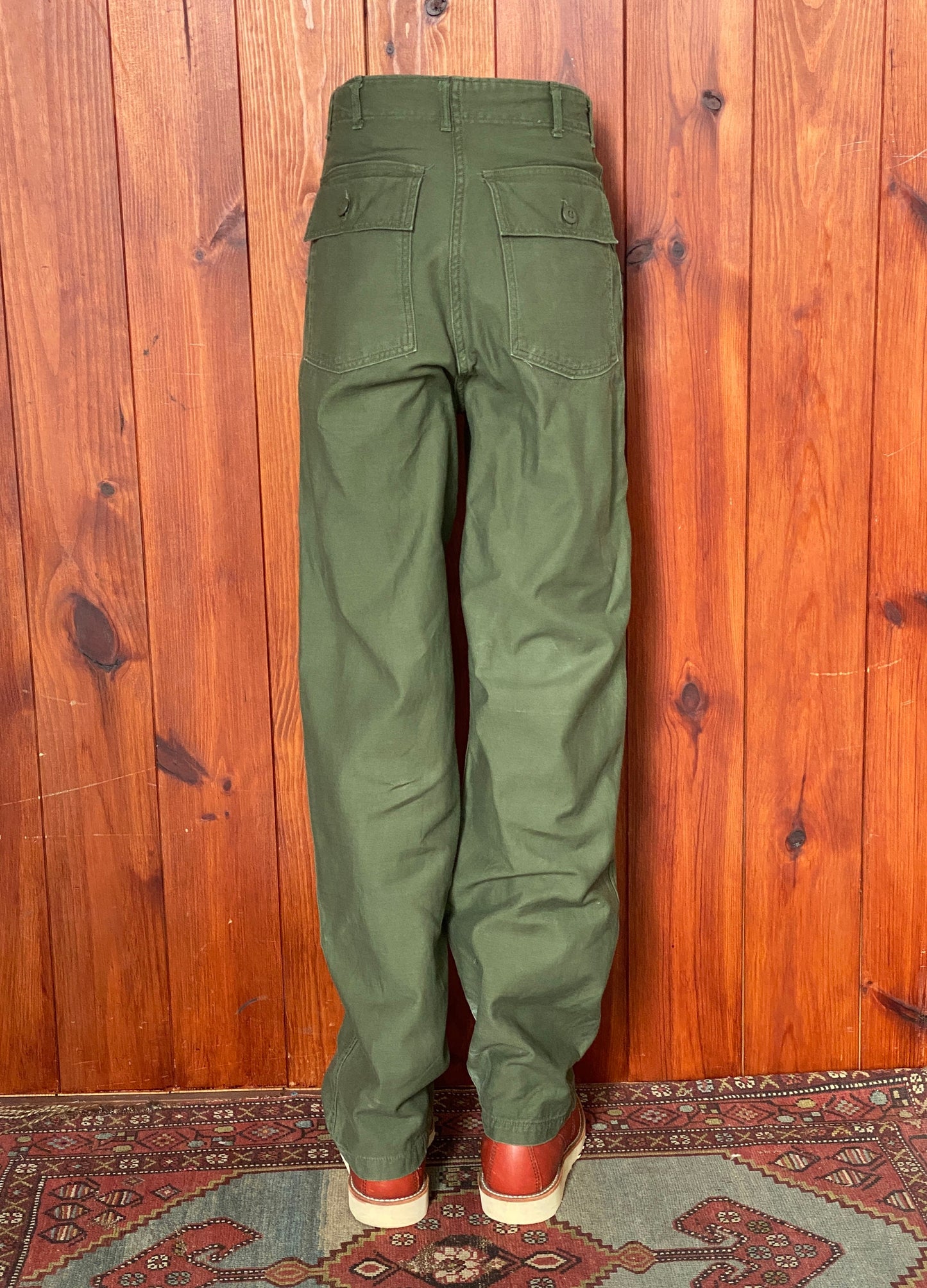 Size 29X35 Authentic 1968 Vietnam War Era OG-107 Fatigue Pants | Vintage Military Apparel