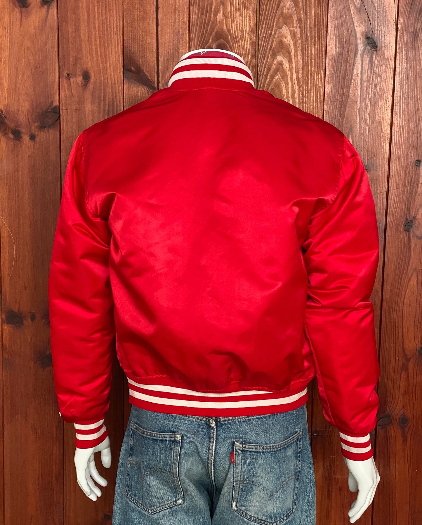 Medium Size Rare Vintage 80s Gibbons Starter Jacket, Made in USA - Classic Collectible