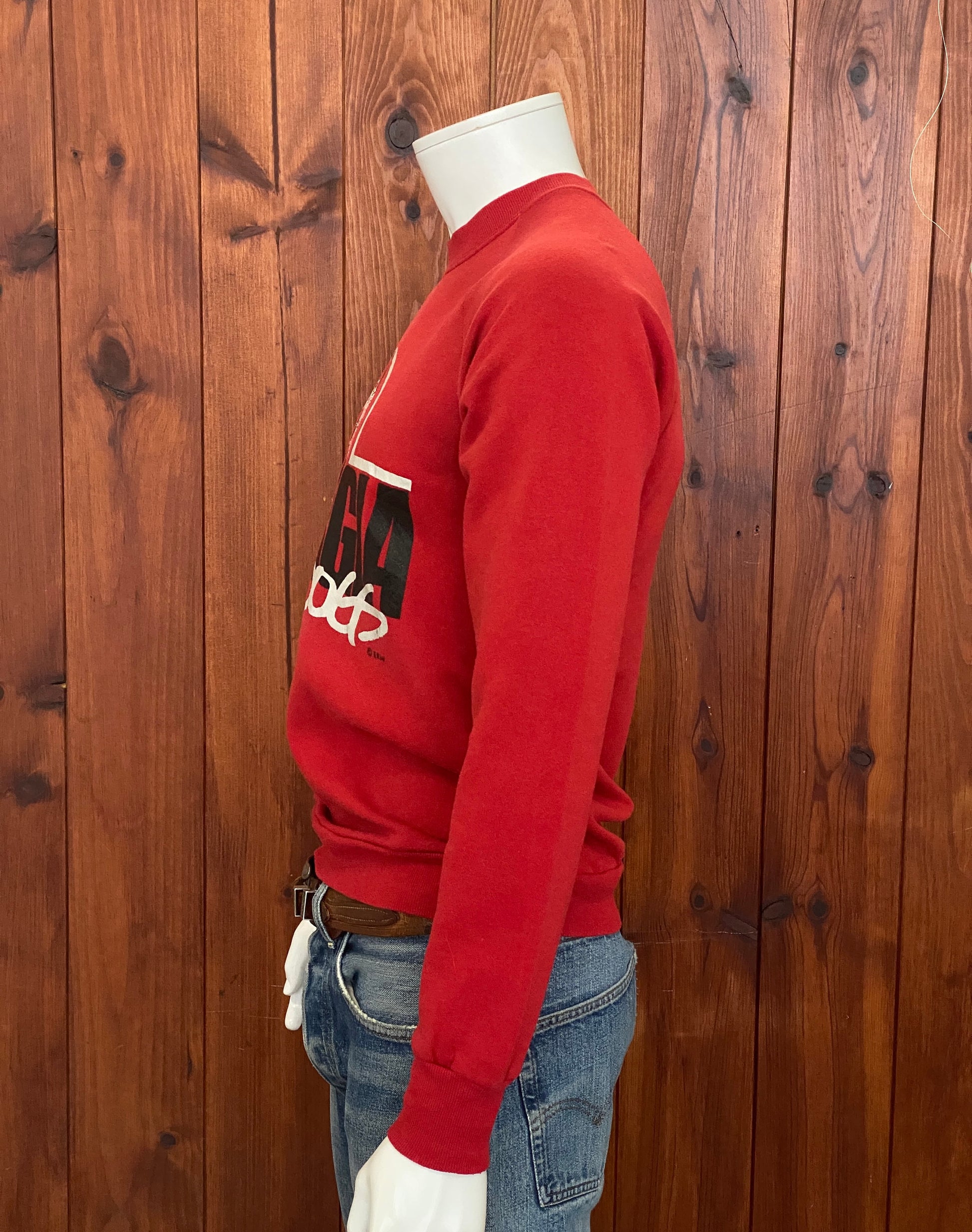 Vintage 90s Georgia Bulldogs Sweatshirt - Size M | Made in USA | Retro Collegiate Style