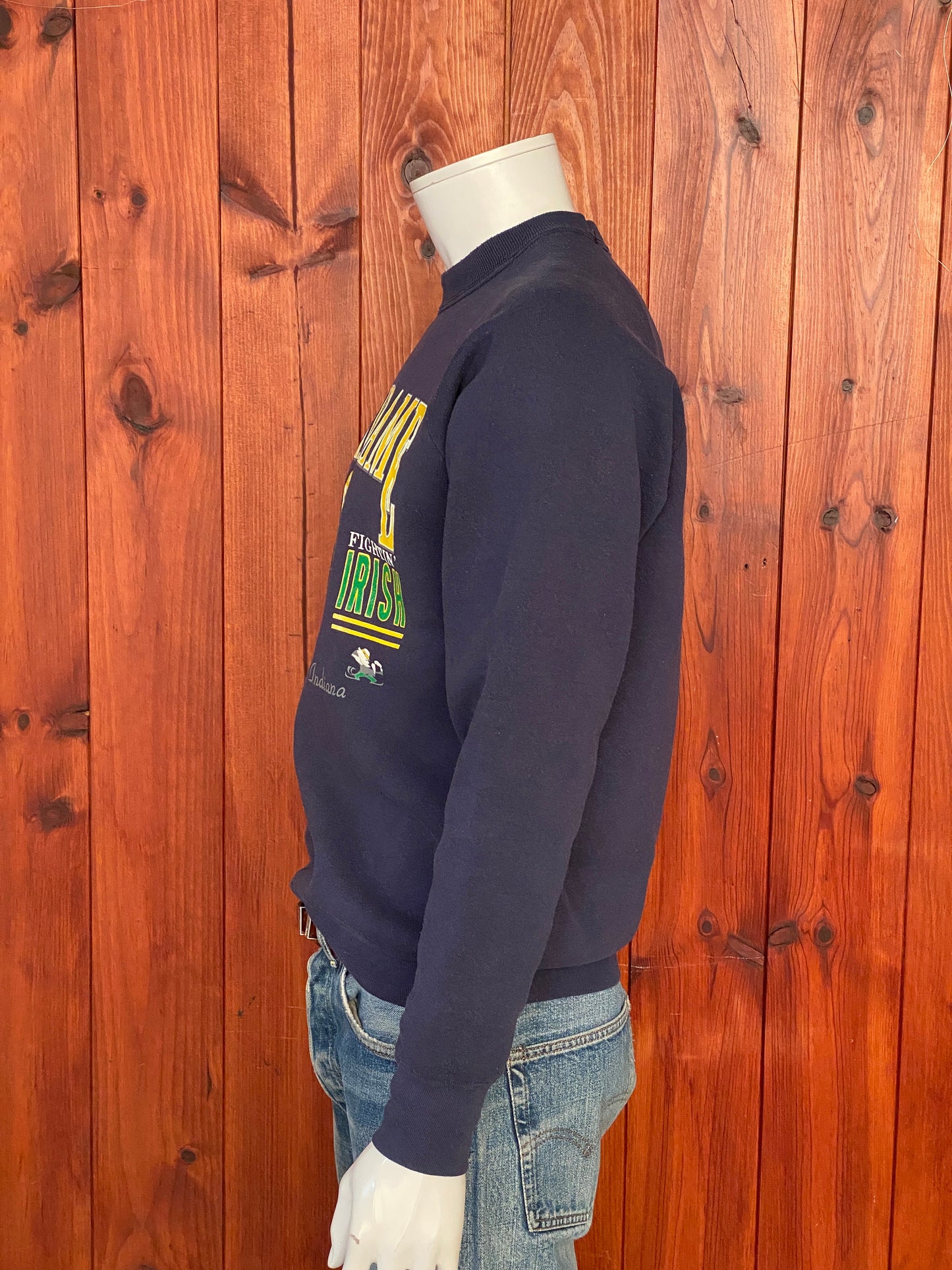 90s Notre Dame Vintage Sweatshirt - Size Large | Made in USA Authenticity