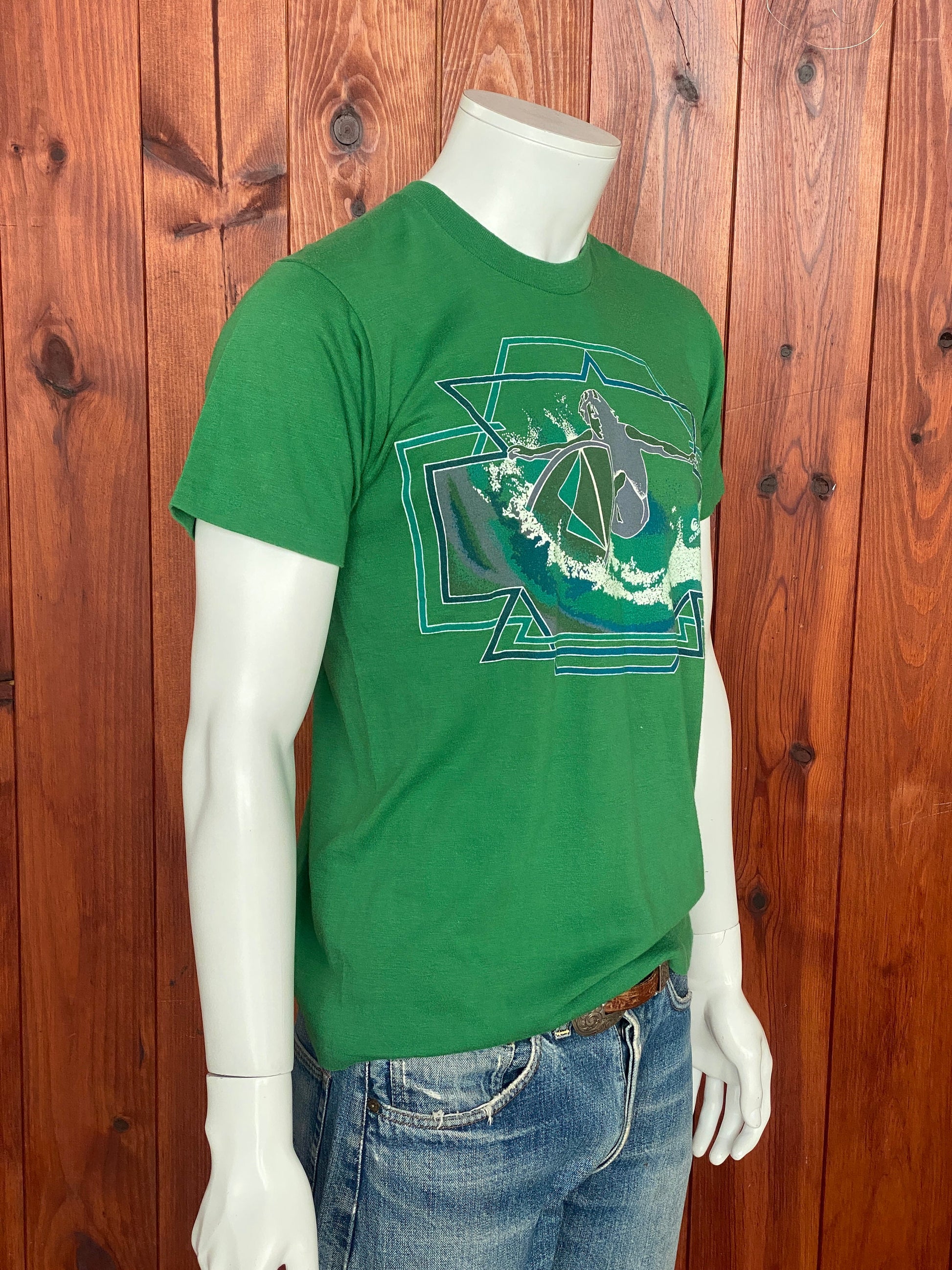 Large, Authentic 50/50 vintage 890s t shirt Made In USA