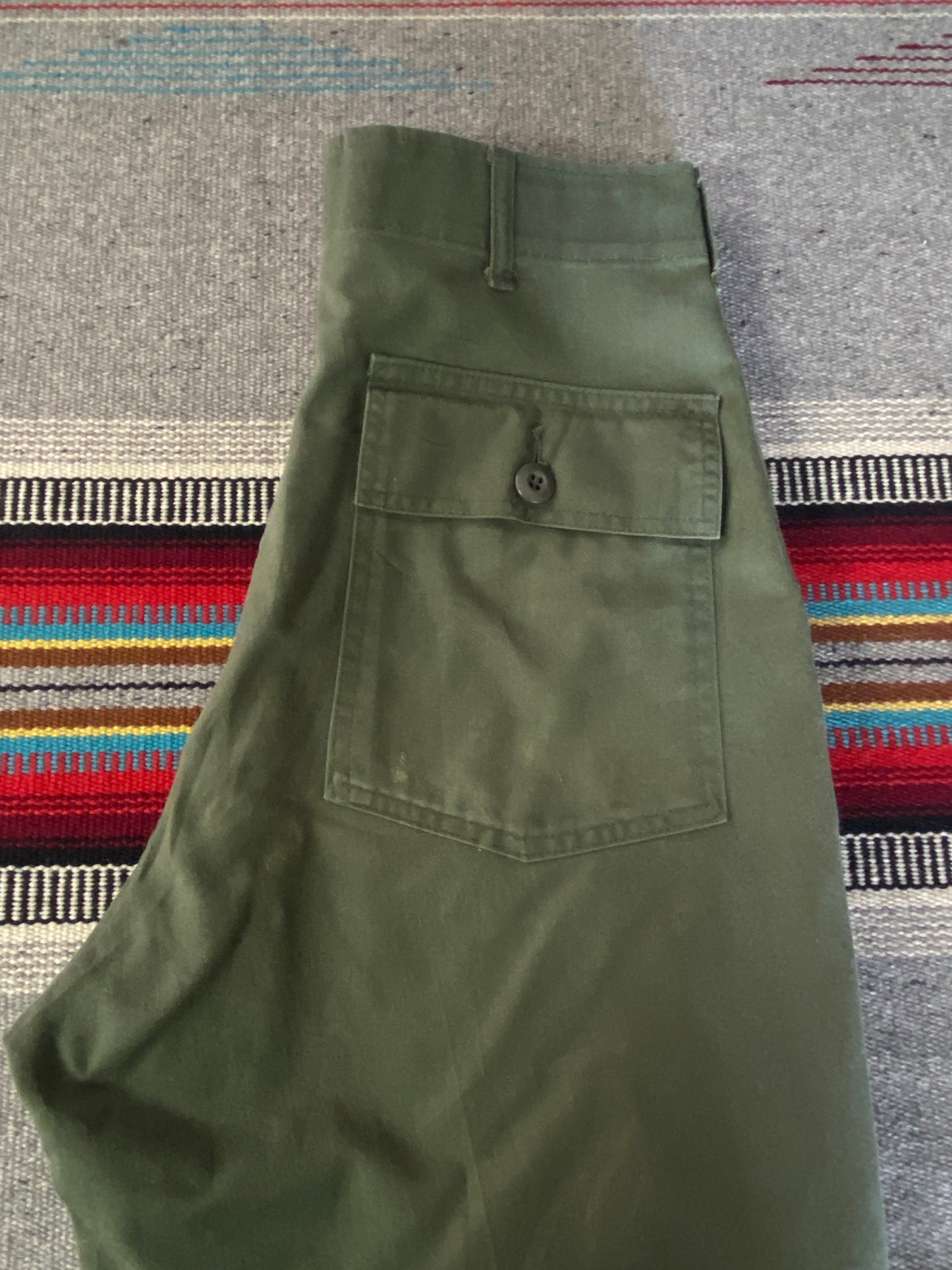 Authentic Vintage 80s US Military OG-507 Fatigue/Utility Pants 30X32 | Classic Army Wear
