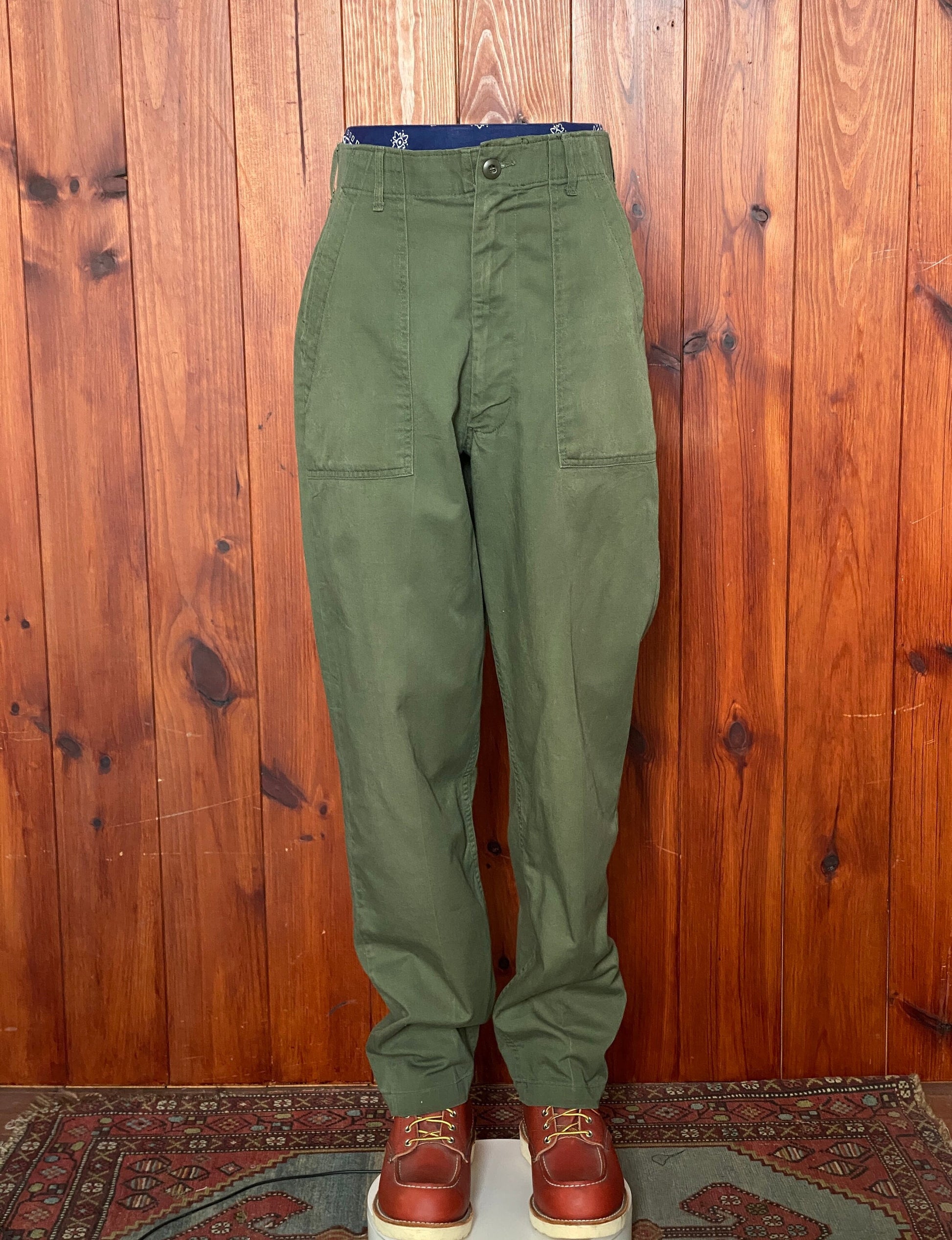 Authentic Vintage 80s US Military OG-507 Fatigue/Utility Pants 30X32 | Classic Army Wear