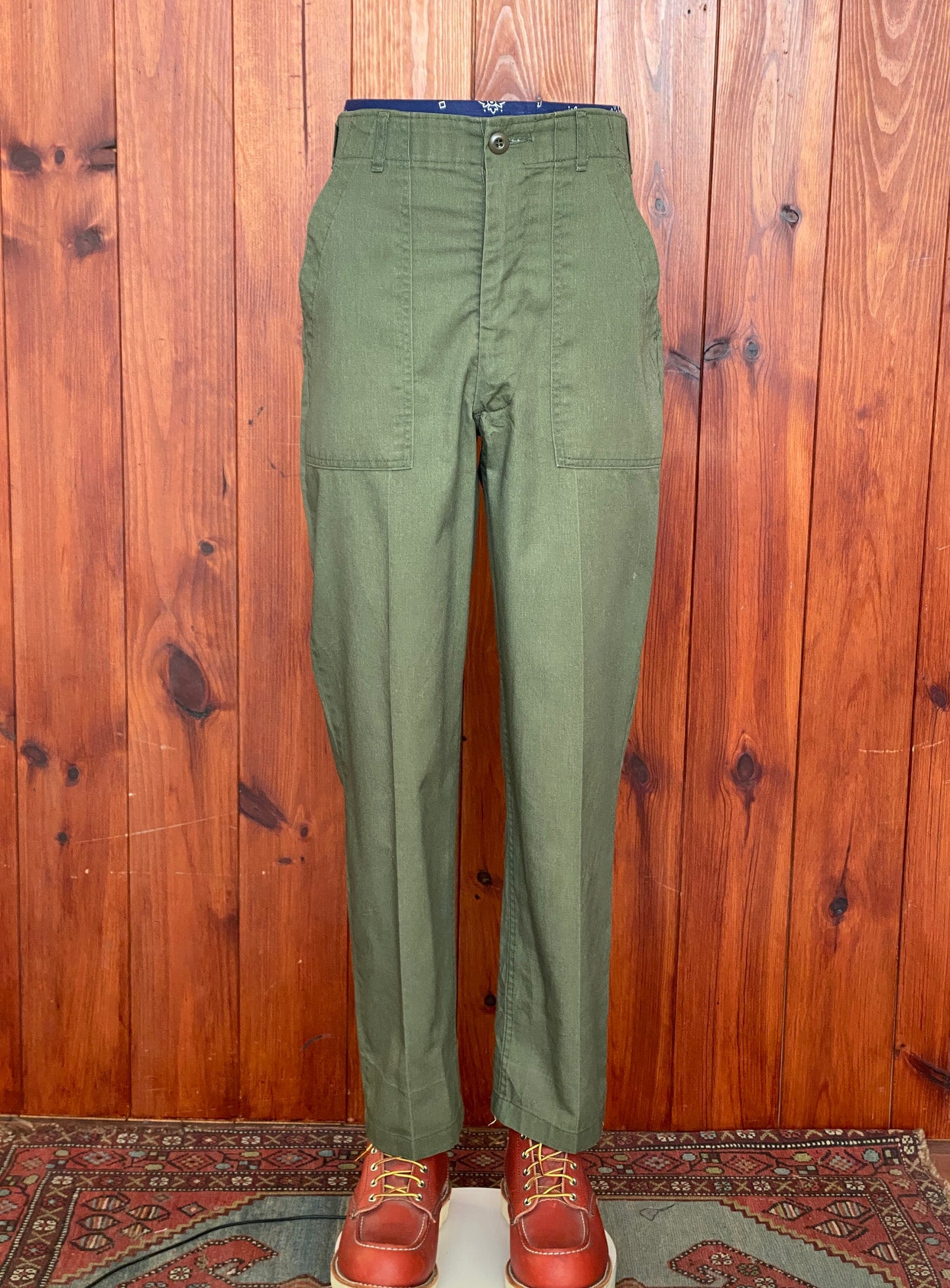 30X31 Authentic Vintage 1984 US Army OG-507 Fatigue  pants