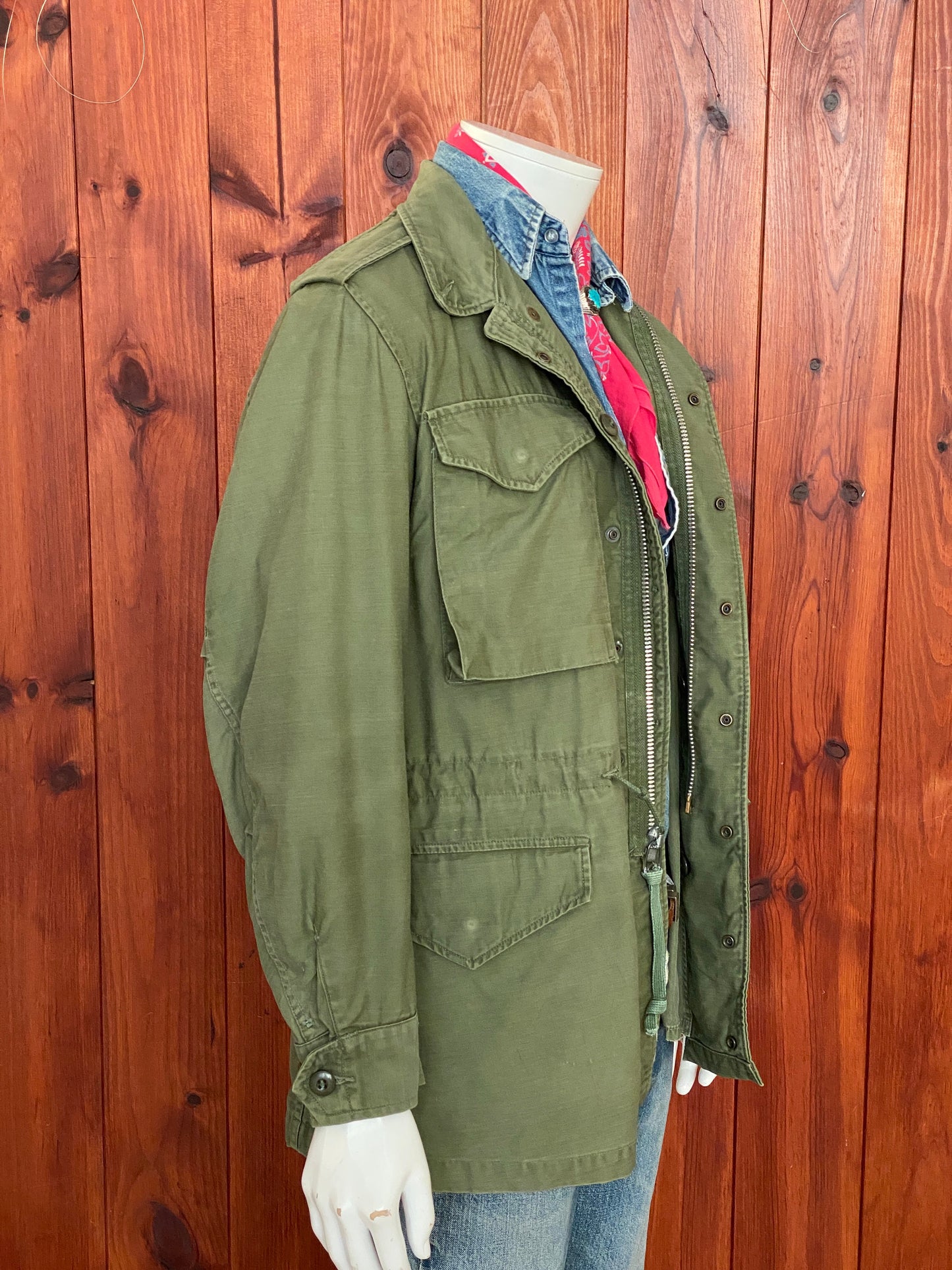 XSmall. Authentic Vintage US Army M-51 OG-107 jacket. Military