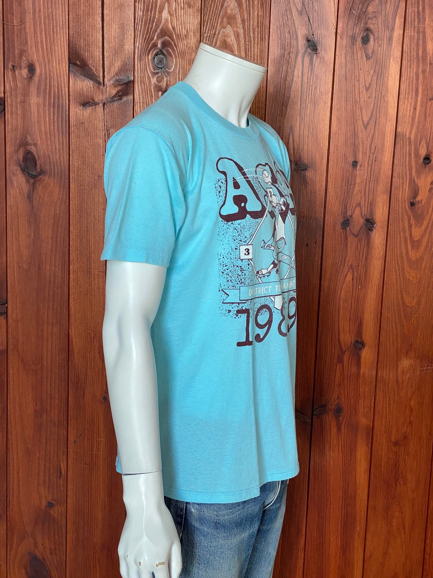 Vintage 80s ASA T-Shirt - Size M | Made in USA | 50/50 Cotton Blend