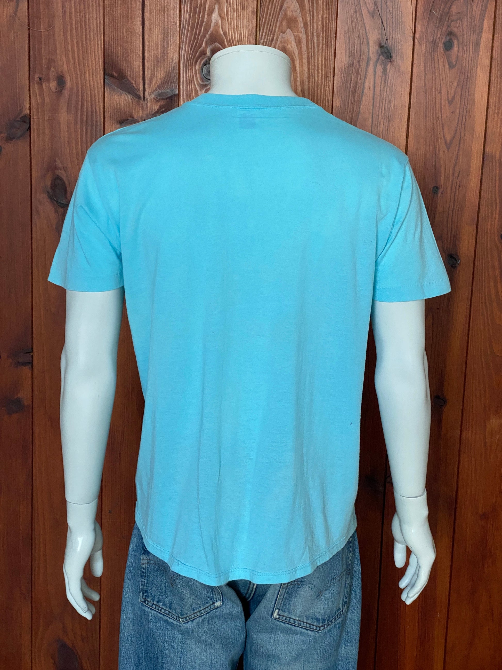 Vintage 80s ASA T-Shirt - Size M | Made in USA | 50/50 Cotton Blend