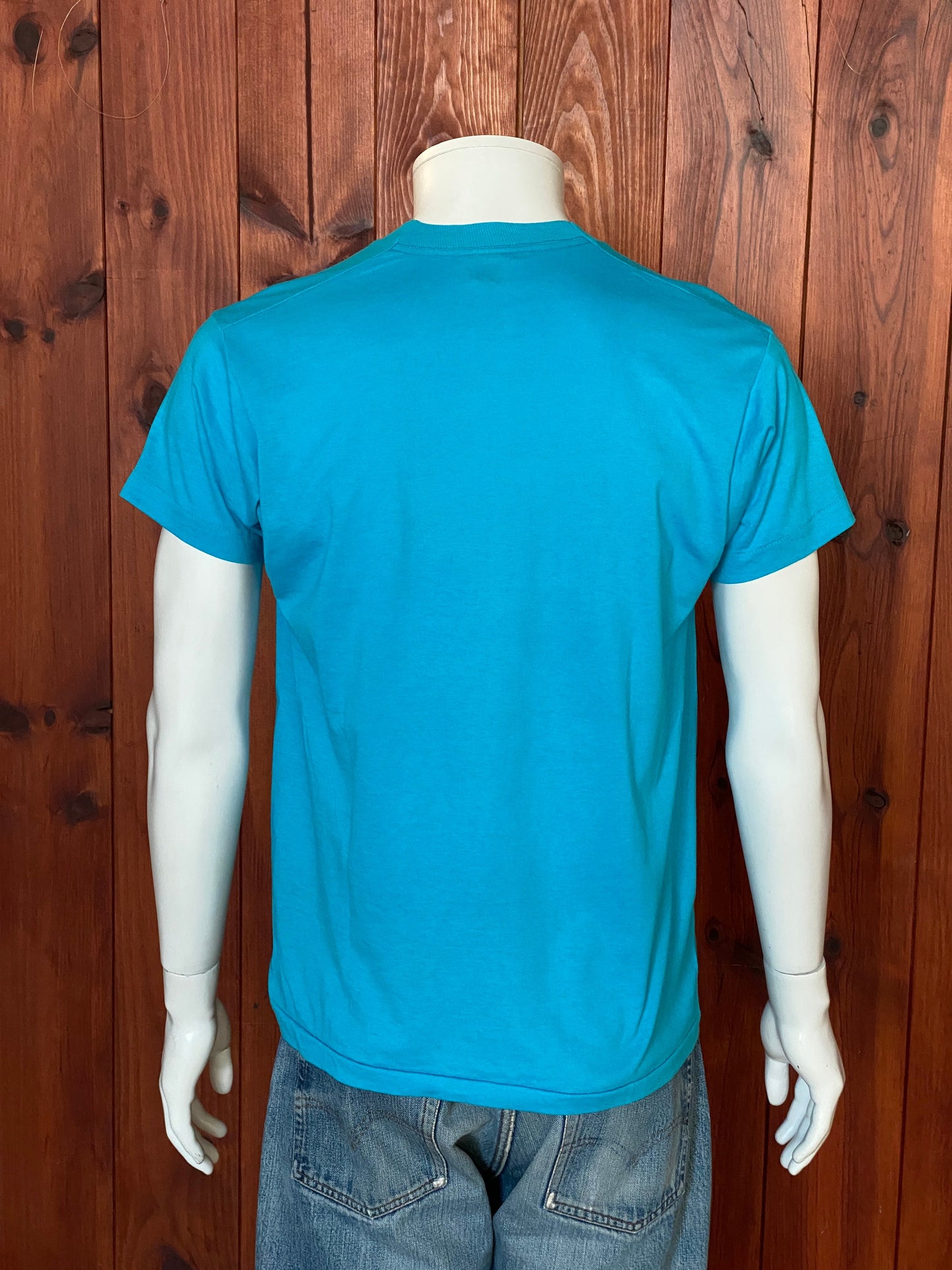 Medium 1988 vintage 50/50 cotton T-shirt made in USA by Screen Stars - retro American apparel for your wardrobe.