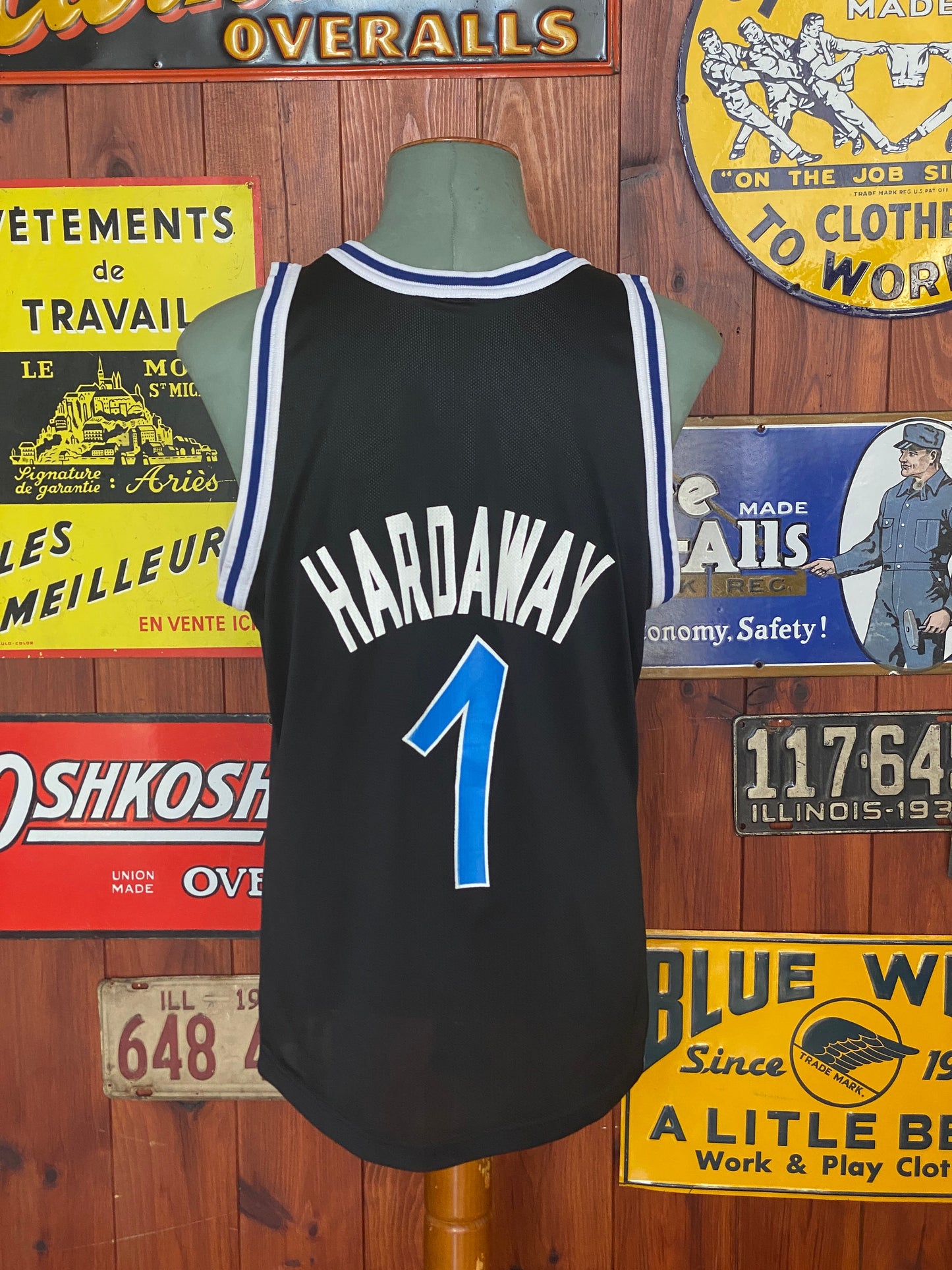 Size 44 VTG 90s Orlando Champion NBA jersey, Player Hardaway #01