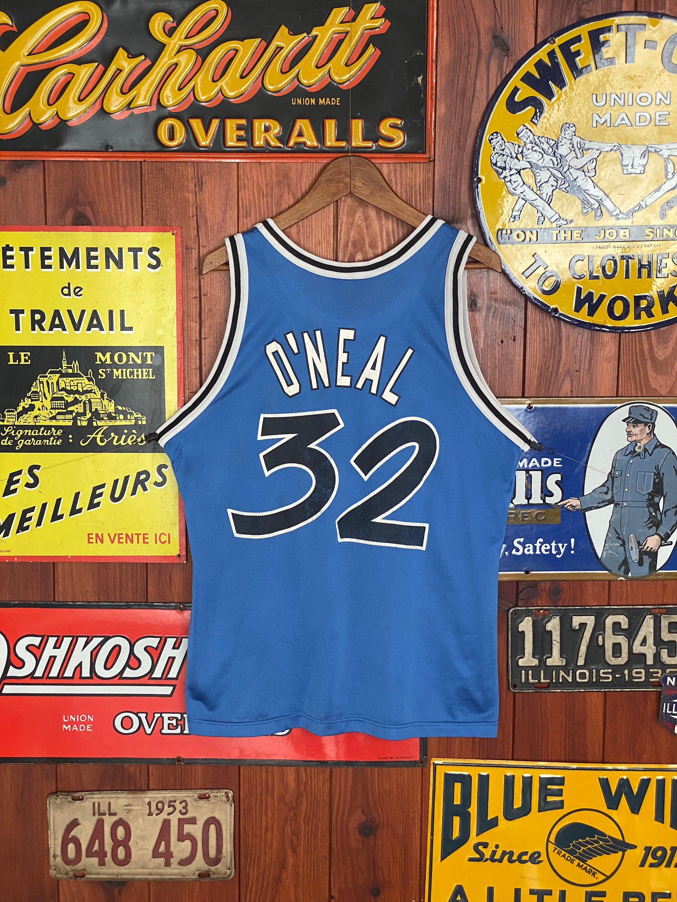 ウェア 90s NIKE NBA ORLAND MAGIC #32 O'NEAL VINTAGE NIKE NBA ORLANDO MAGIC SHAQUILLE O'NEAL #32 JERSEY